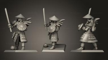 Military figurines cixi 3d model